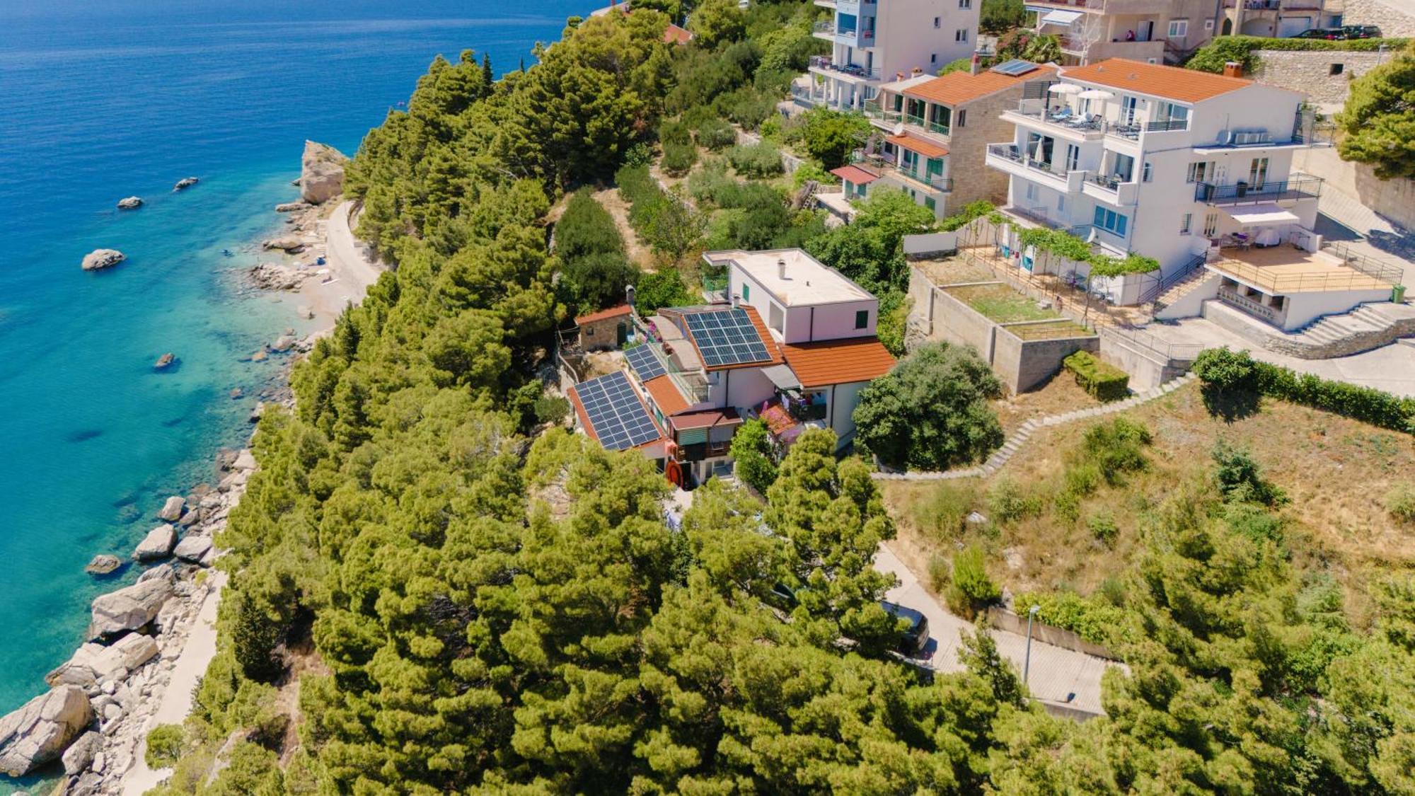 Seaview Apartments Nives Brela Exterior photo