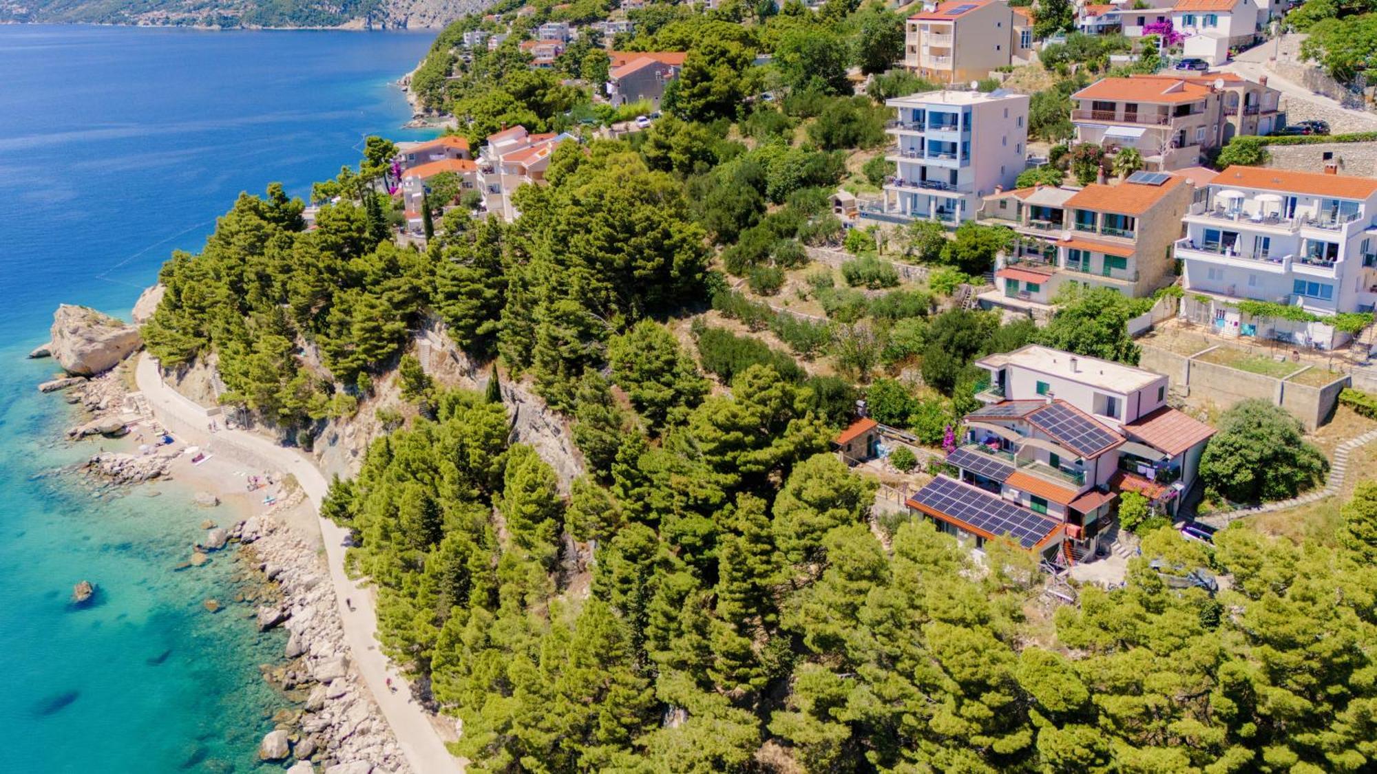Seaview Apartments Nives Brela Exterior photo