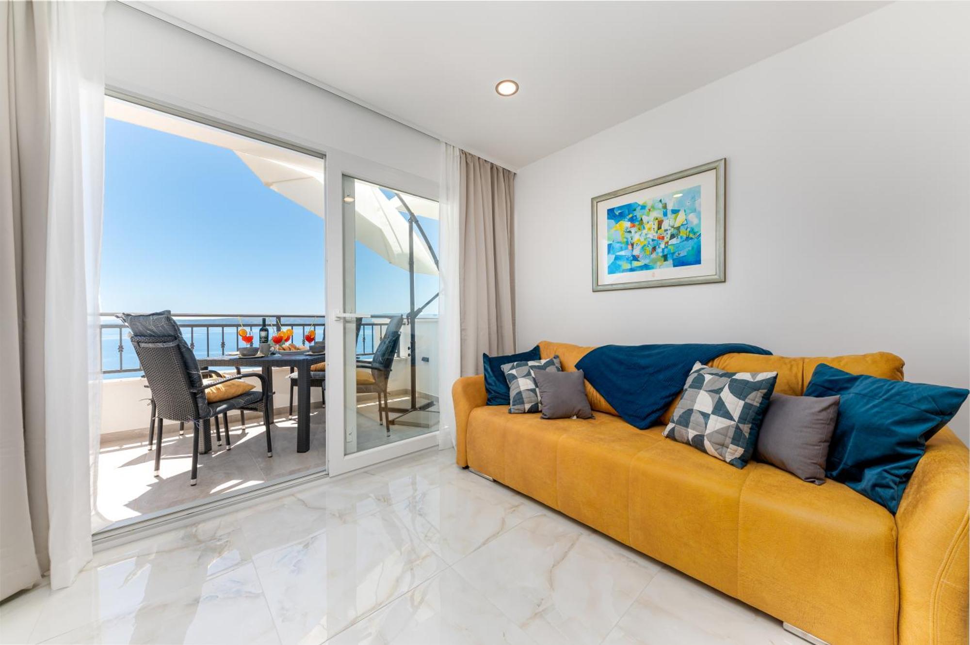 Seaview Apartments Nives Brela Exterior photo