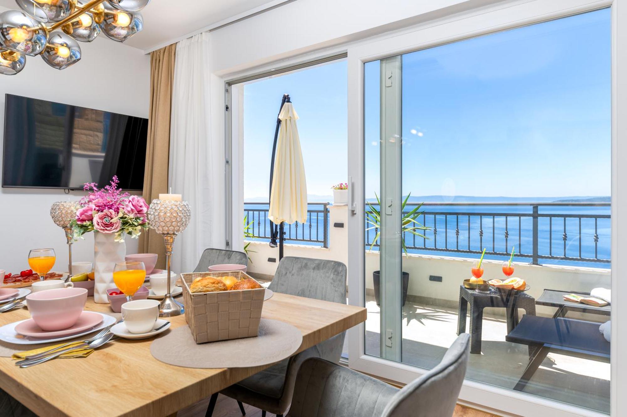 Seaview Apartments Nives Brela Room photo